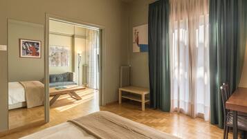 3 habitaciones, escritorio y sistema de insonorización