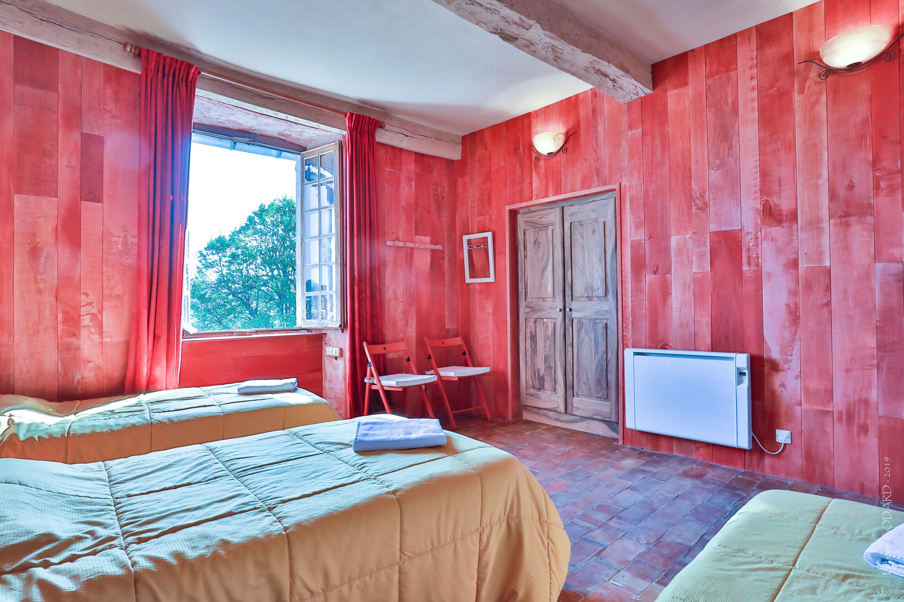 Camera doppia, bagno in camera (Chambre terre de feu) | 1 camera