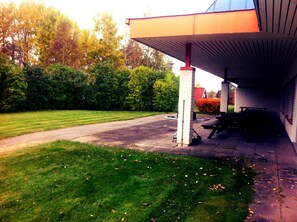 Tomannsrom, 2 enkeltsenger, tilgjengelighetstilpasset, ikke-røyk | Terrasse/patio