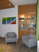 Sala de estar en el lobby