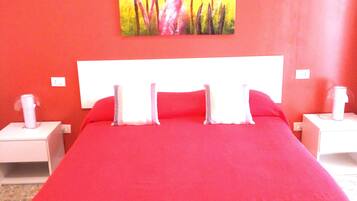 Deluxe Double Room, Multiple Beds, Balcony