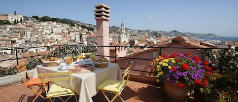 Appartement, 1 slaapkamer, terras | Terras