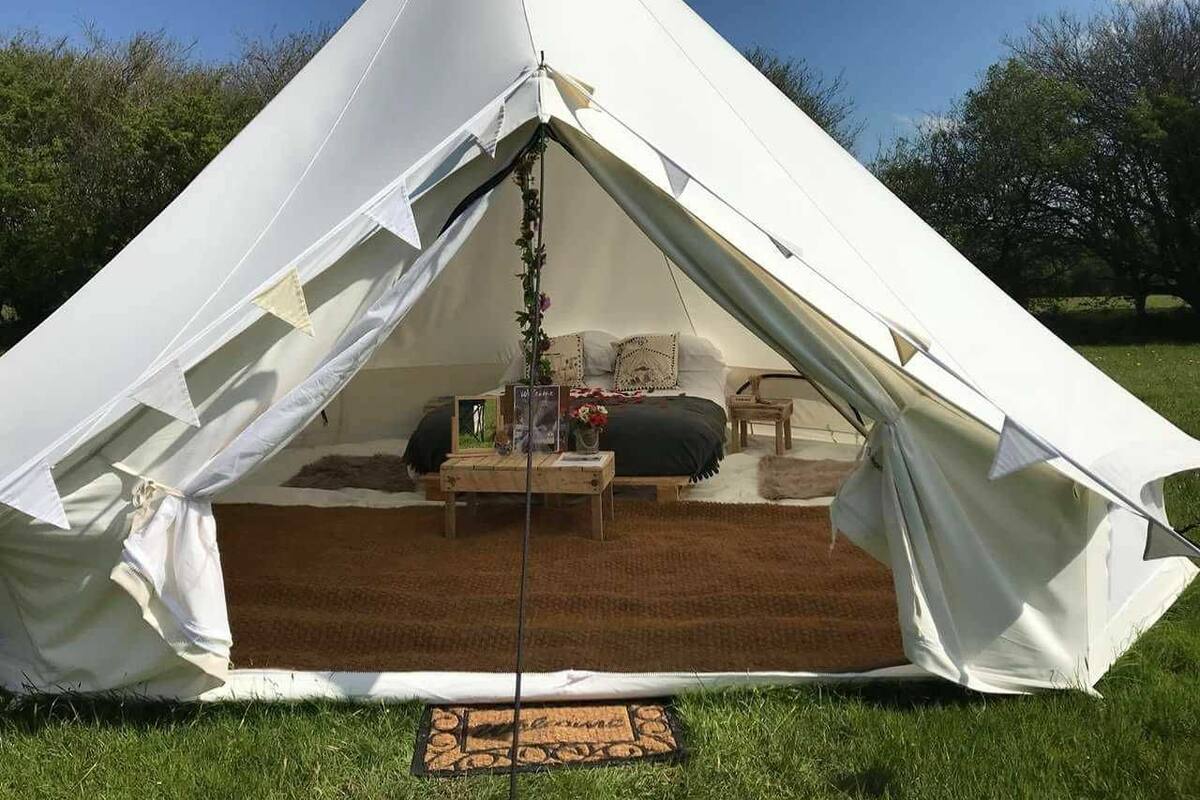 Tenda familiare, letti multipli, non fumatori | Con arredamento individuale, letti aggiuntivi (a pagamento)