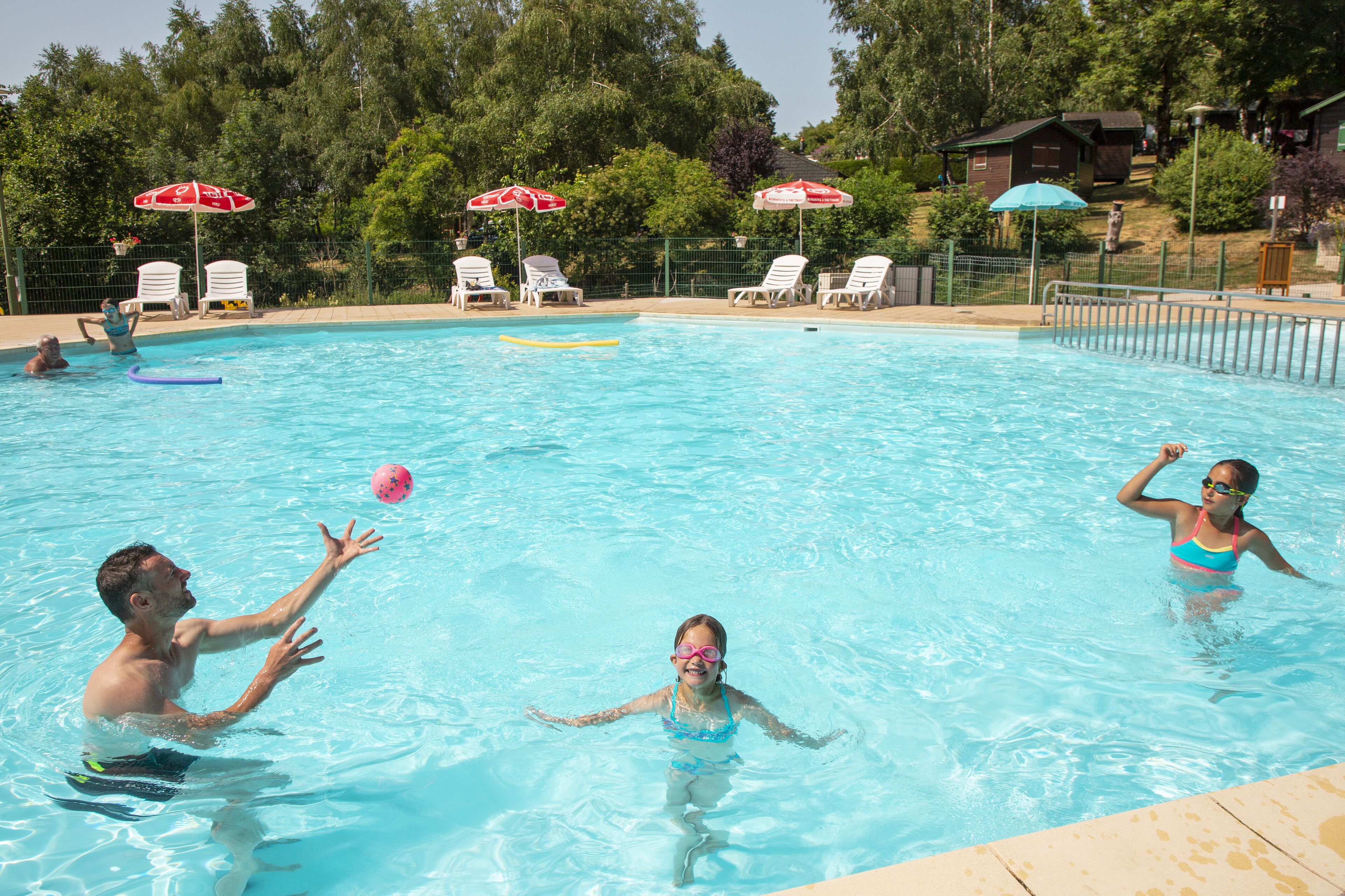 Seasonal outdoor pool