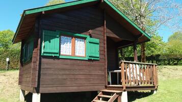 Cabane Nature Volcan 4 people | ตู้นิรภัยในห้องพัก, ผ้าปูที่นอน