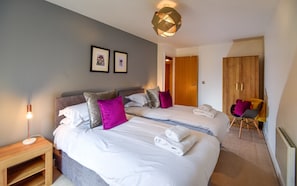 Appartement, 2 chambres | 2 chambres, rideaux occultants, fer et planche Ă repasser, Wi-Fi gratuit