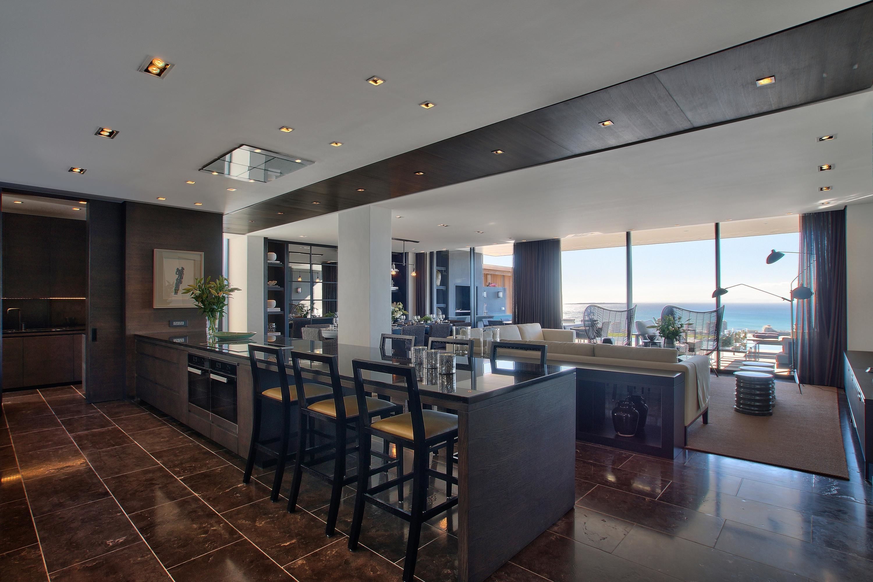 Luxury Villa | Living area | Flat-screen TV, fireplace