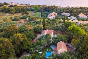 Aerial view - Kardaris Villa (Zakynthos)