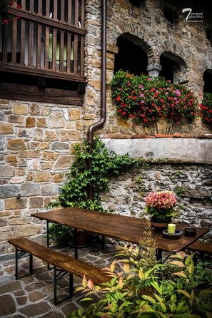 Outdoor dining - Affittacamere Nonna Leni (Frisanco)