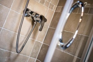Shower, rainfall showerhead, hair dryer, bidet