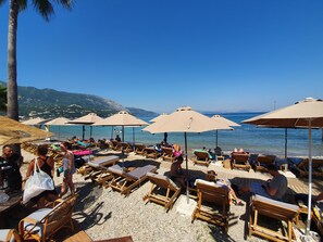 Beach nearby, sun loungers, beach umbrellas - Onar Corfu Aparts & Studios (Corfu)