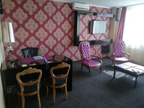 Leilighet, 1 soverom | Oppholdsområde | Plasma-TV