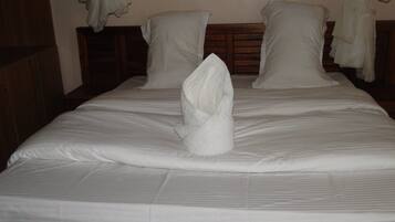 Desk, iron/ironing board, free WiFi, bed sheets
