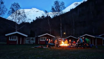 Front of property – evening/night