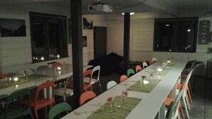 Sala de estar en el lobby