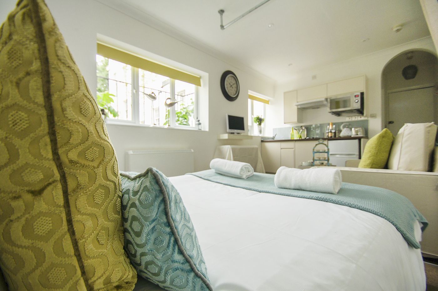 Estúdio | 1 quarto, espaço de trabalho para notebook