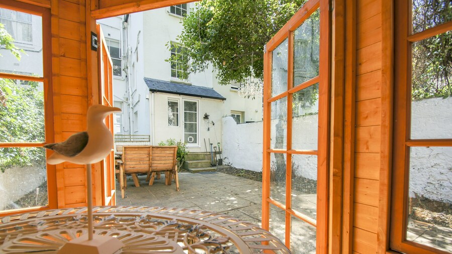 Brunswick Garden Studio Patio by Brighton Holiday Lets