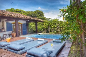 Terrace/patio - Pousada Blanca Mar - Praia do Canto (Búzios)