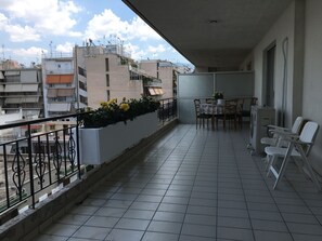 Apartment | Terrace/patio - Athens Deluxe Apartment near Acropolis (Athens)