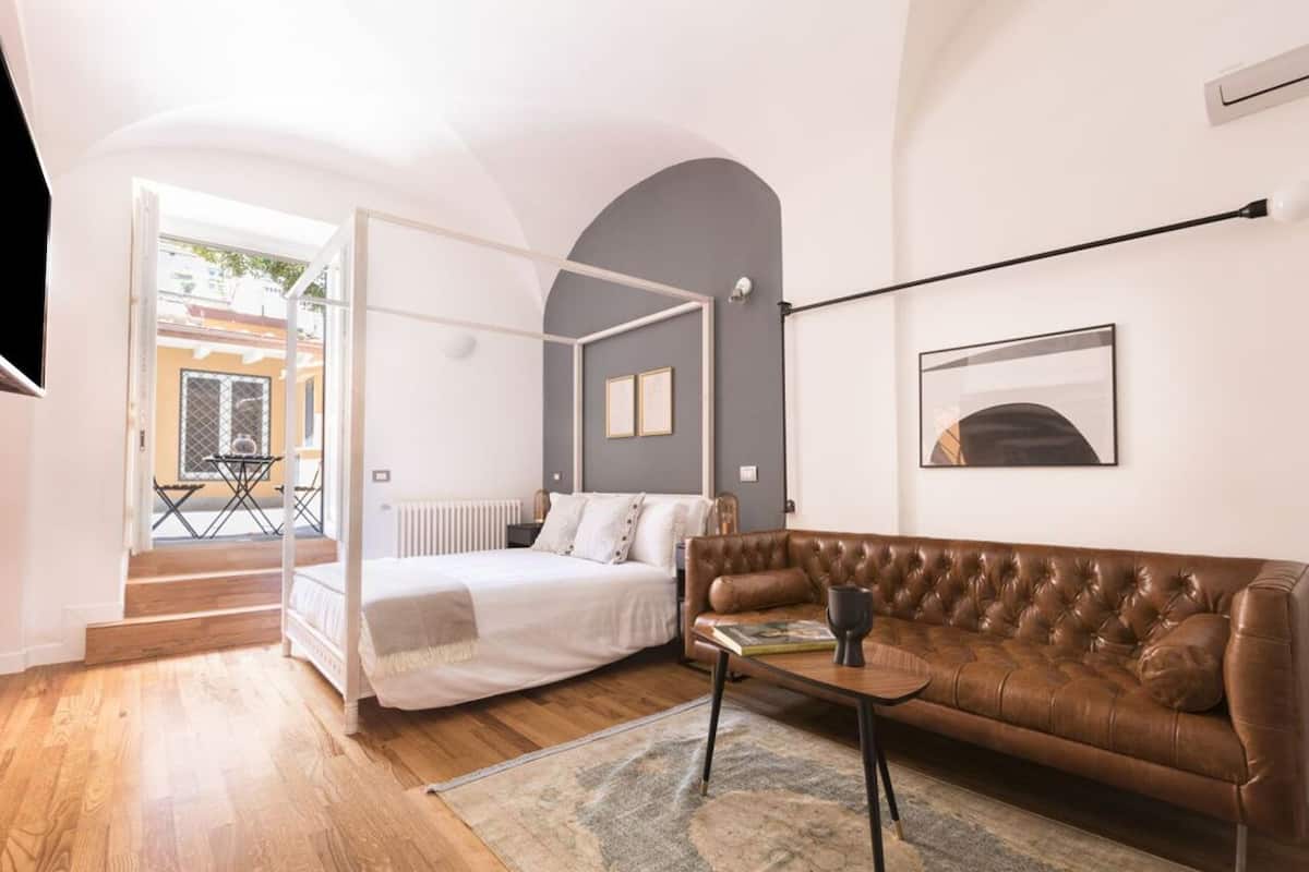 Appartement Deluxe | 1 chambre, couette en duvet d'oie, rideaux occultants