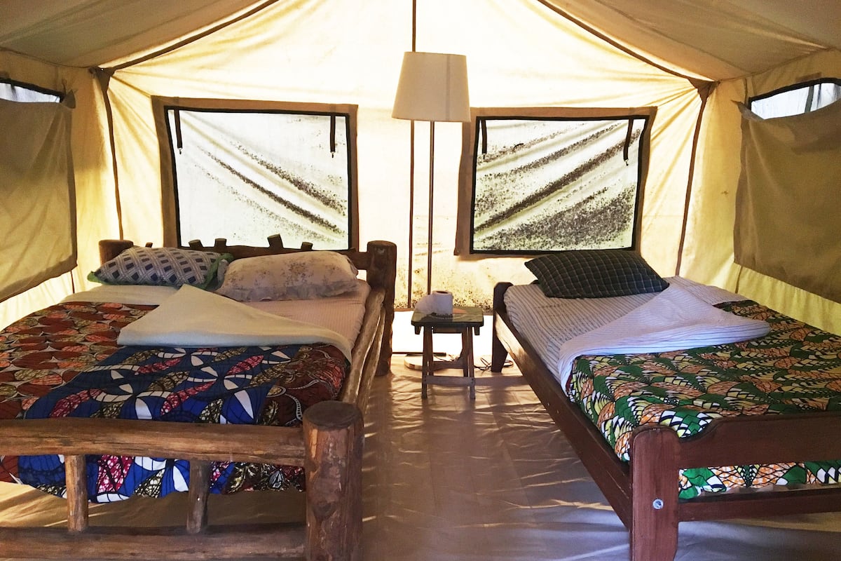 Basic Tent, Non Smoking | Rollaway beds, bed sheets, wheelchair access