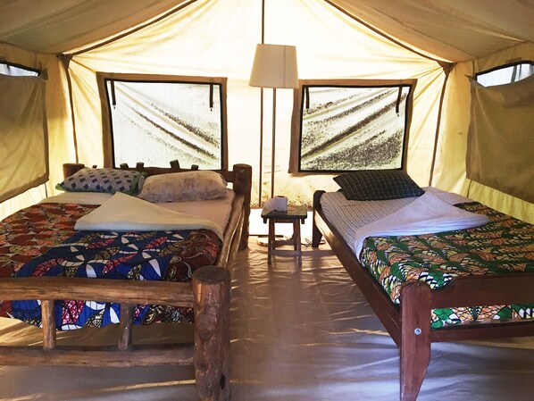 Basic Tent, Non Smoking | Rollaway beds, bed sheets, wheelchair access - Red Rocks Campsite & Guesthouse (Muko)