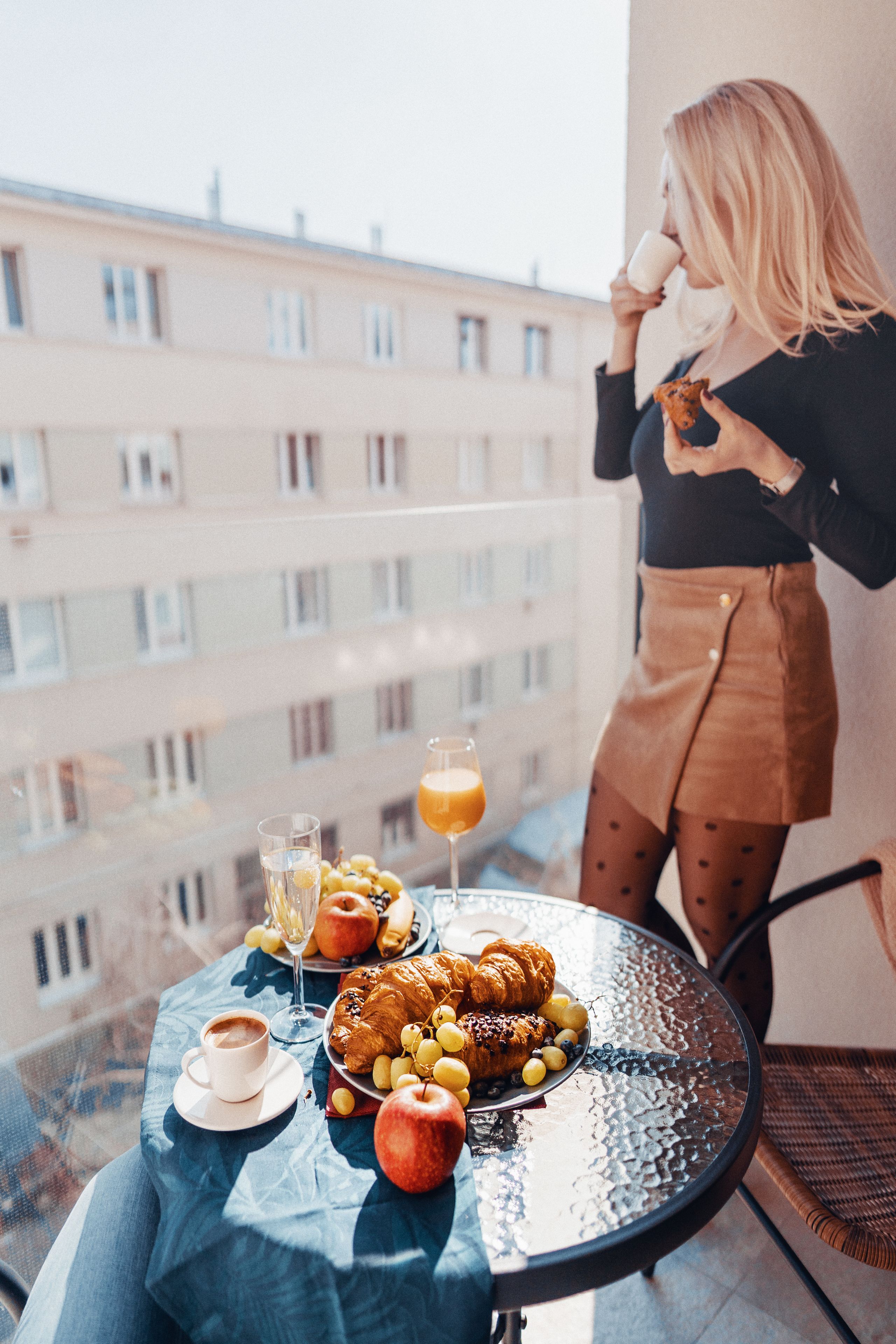 Apartament superior, 2 dormitoris | Balcó