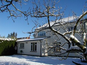 Majoituspaikan julkisivu