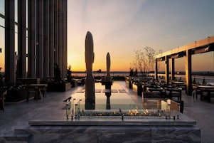 Terrasse sur le toit