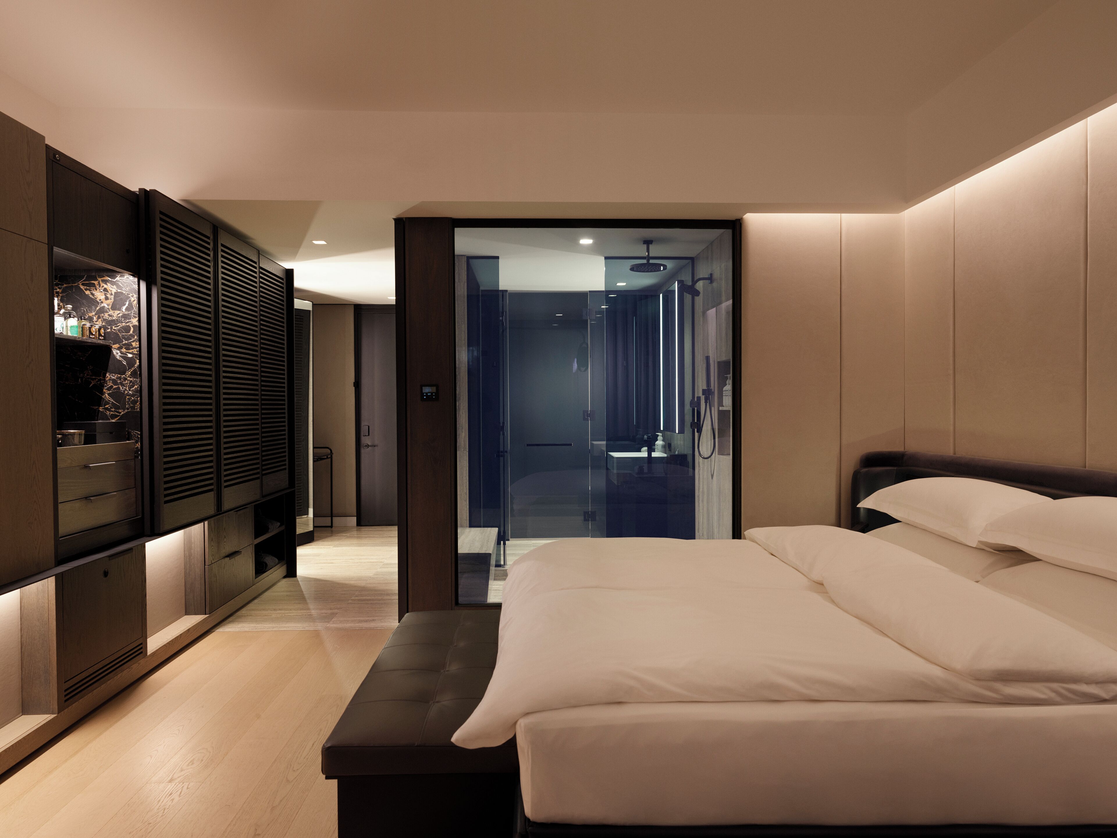 Lakens van Egyptisch katoen, luxe beddengoed, donsdekens