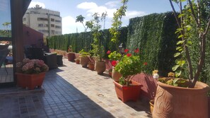 Deluxe-Apartment, Raucher | Terrasse/Patio