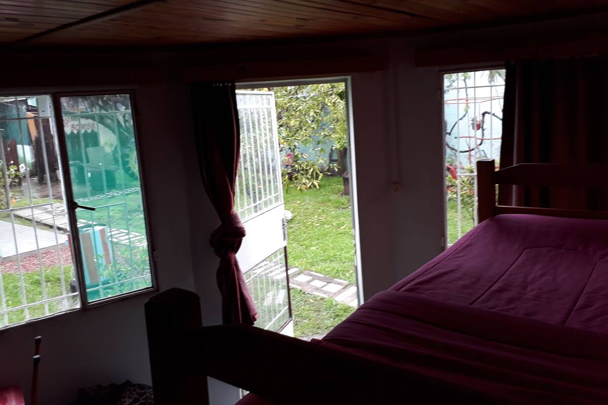 Design Shared Dormitory, Multiple Beds, Private Bathroom, Courtyard Area