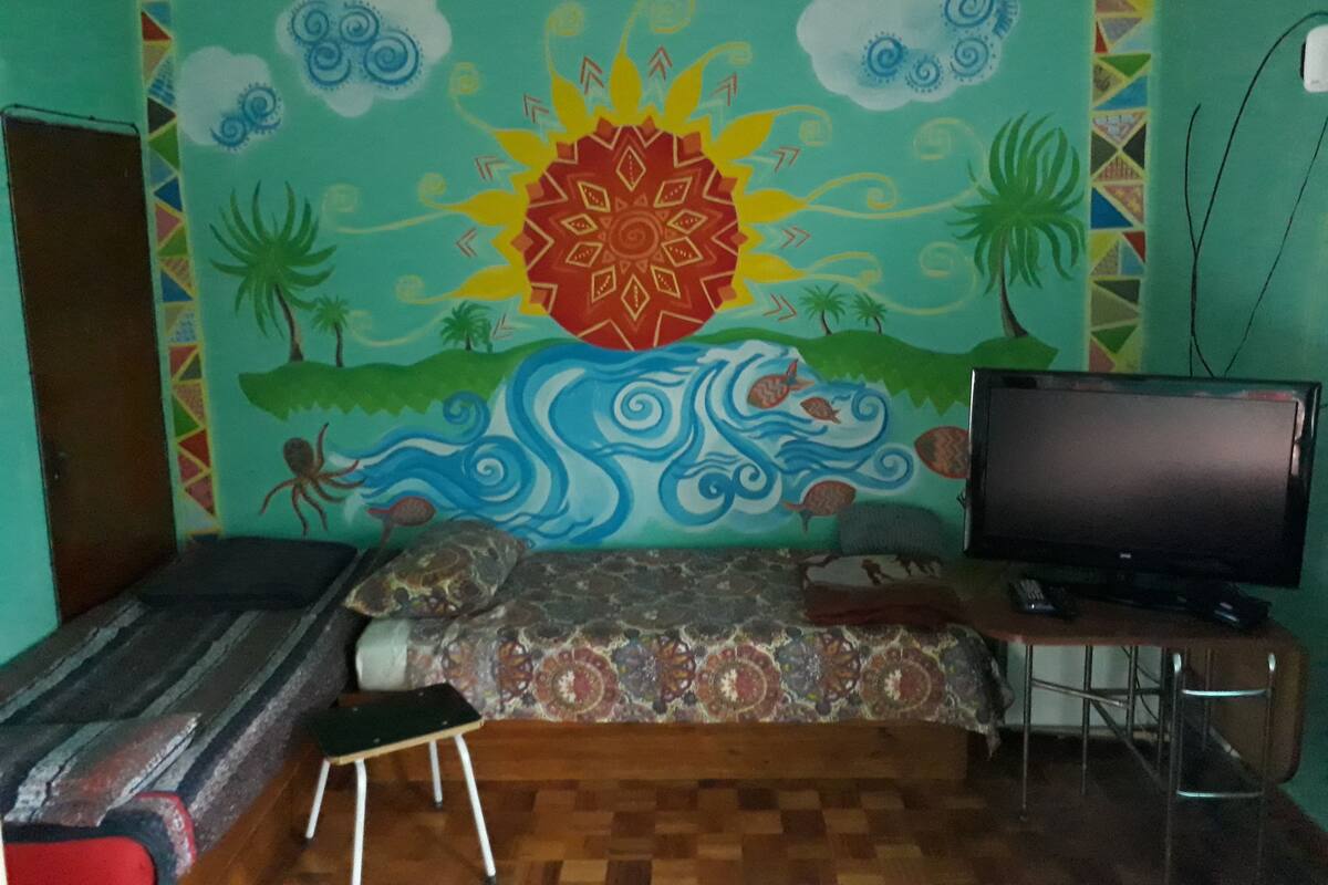 Design Room, Multiple Beds, Private Bathroom, Courtyard Area