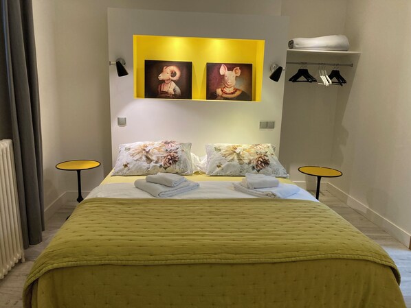 1 Schlafzimmer, Bügeleisen/Bügelbrett, WLAN, Bettwäsche