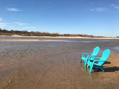 Relax & Unwind at our Quiet Water front LBJ Llano River home - Dog Friendly!