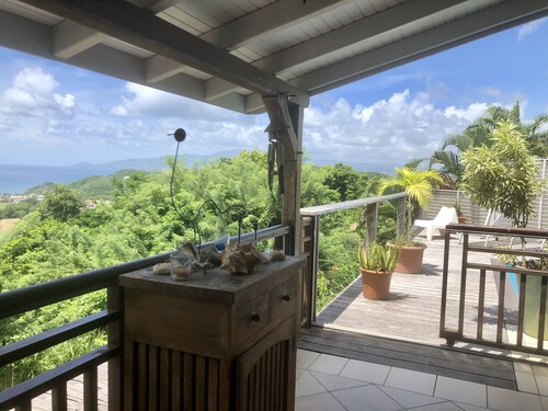 Les Trois Ilets: appartement petite VILLA SUPERBE SITUATION VUE MER