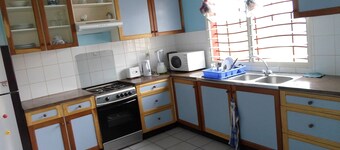 superb villa with parking and caretaker on site.