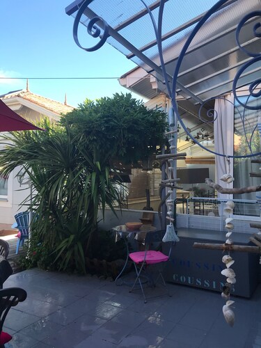 Haus in Arcachon in der Nähe des Strandes, geschmackvoll eingerichtet, Garten