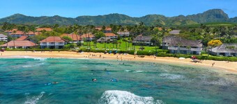 Poipu Vibes in Modern Comfort!  AC- Washer Dryer in unit partial OV- Rare find