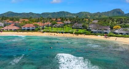 Poipu Vibes in Modern Comfort! AC- Washer Dryer in unit partial OV- Rare find