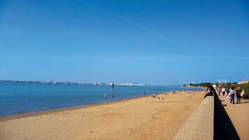 Aan het strand