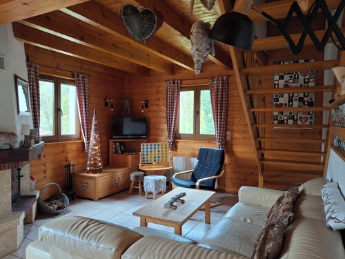 Chalet des Etangs  à La Bresse pour 8 personnes