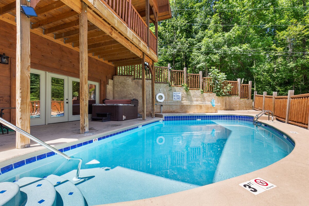 Photo 89 of Smoky Mountain Splash | Groups Welcome, Pool, Hot Tub+ Game Room