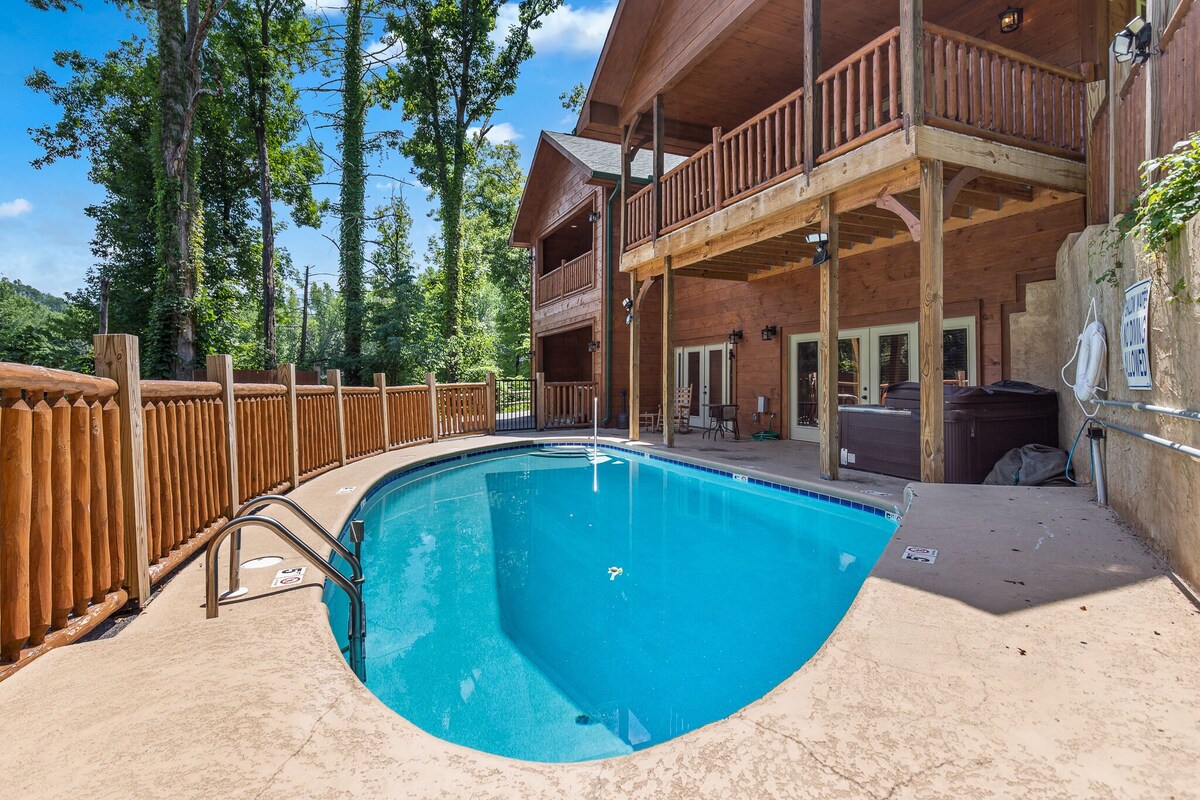 Photo 90 of Smoky Mountain Splash | Groups Welcome, Pool, Hot Tub+ Game Room