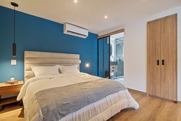 Superior Apart Daire, 1 Büyük (Queen) Boy Yatak, Sigara İçilmez | Oturma alanı | Akıllı televizyon 