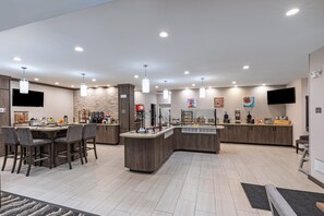 Gratis morgenmadsbuffet hver dag