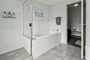 Badekar, håndklæder