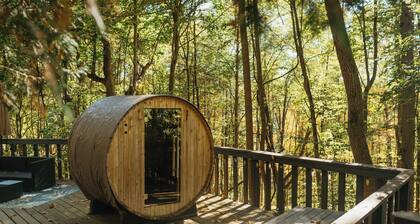 Retraite isolée de la vallée de l'Hudson