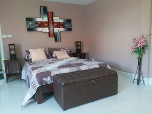 1 sovrum, värdeförvaringsskåp på rummet, gratis wi-fi och sängkläder