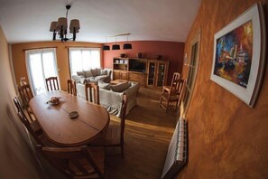 Smart TV, DVD player, books, video library - SPECIAL OFFER - Rural house (full rental) Rincón de Bachatos  (Biescas)